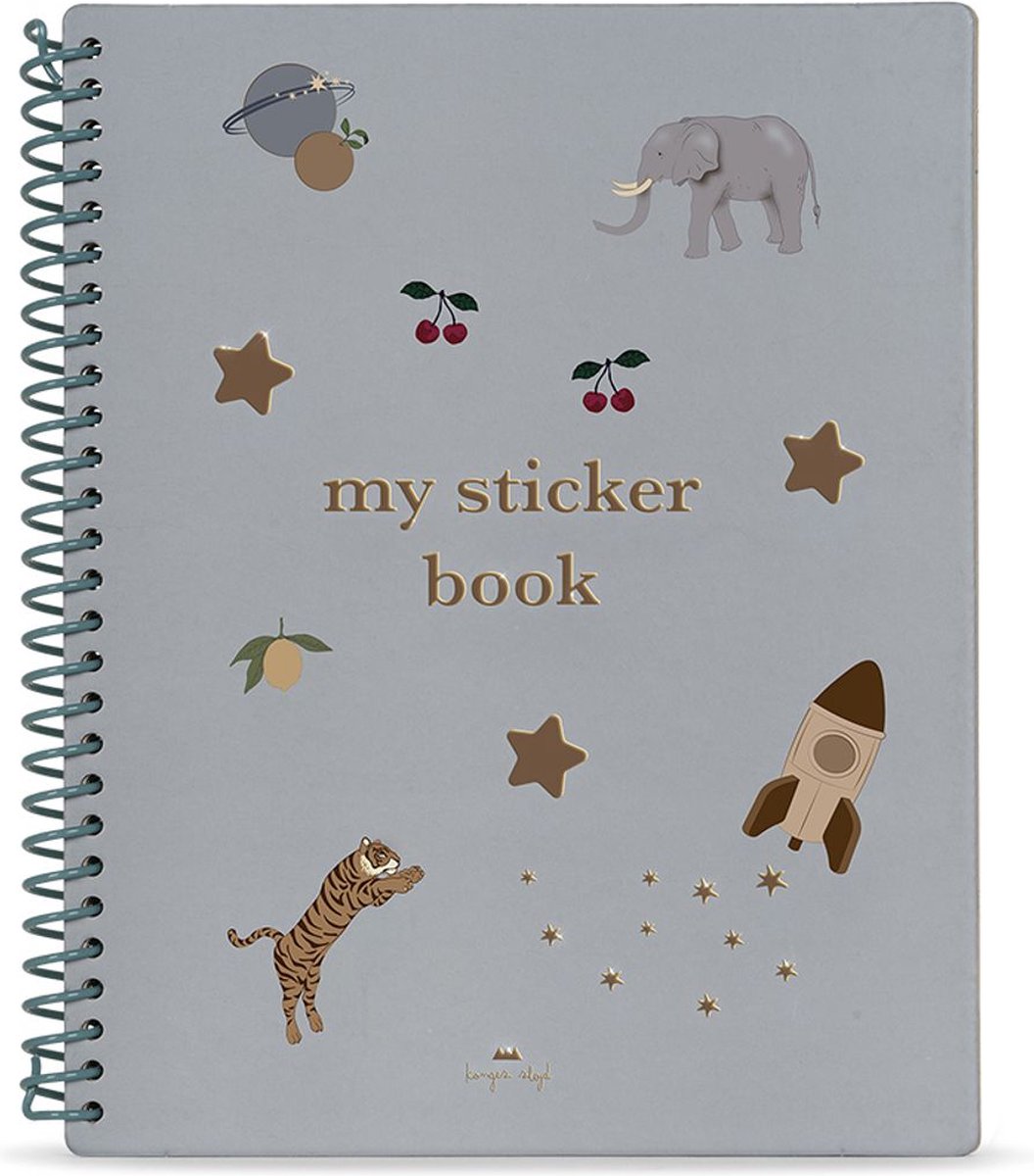 * Konges Sløjd My Sticker Book Fsc | Green